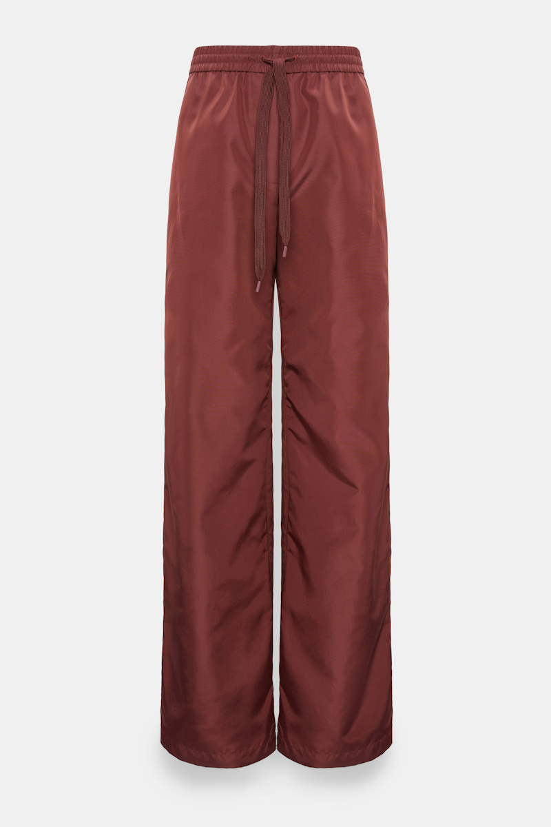 Barrel leg Nylon pants