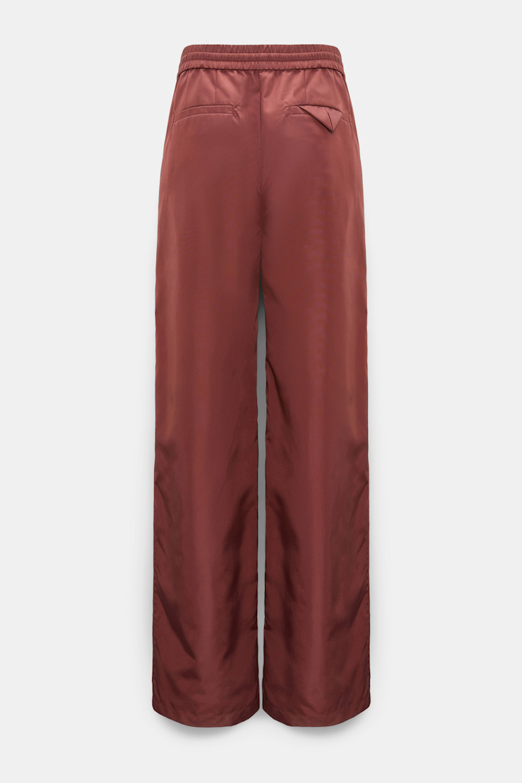 Dorothee Schumacher Barrel leg Nylon pants cinnamon
