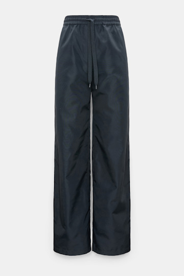 Dorothee Schumacher Barrel Pants aus Nylon midnight navy