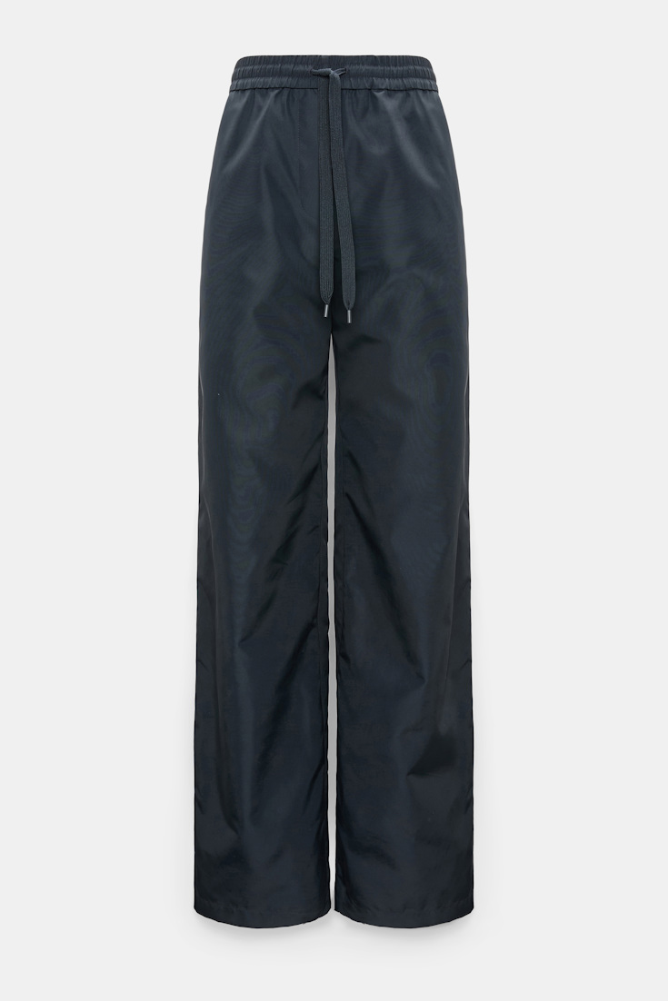 Dorothee Schumacher Barrel Pants aus Nylon midnight navy