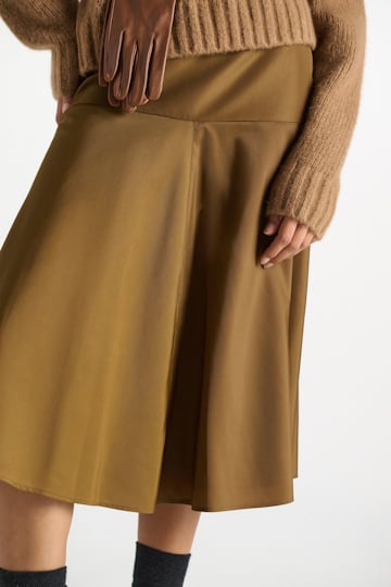 Dorothee Schumacher Nylon skirt porcini
