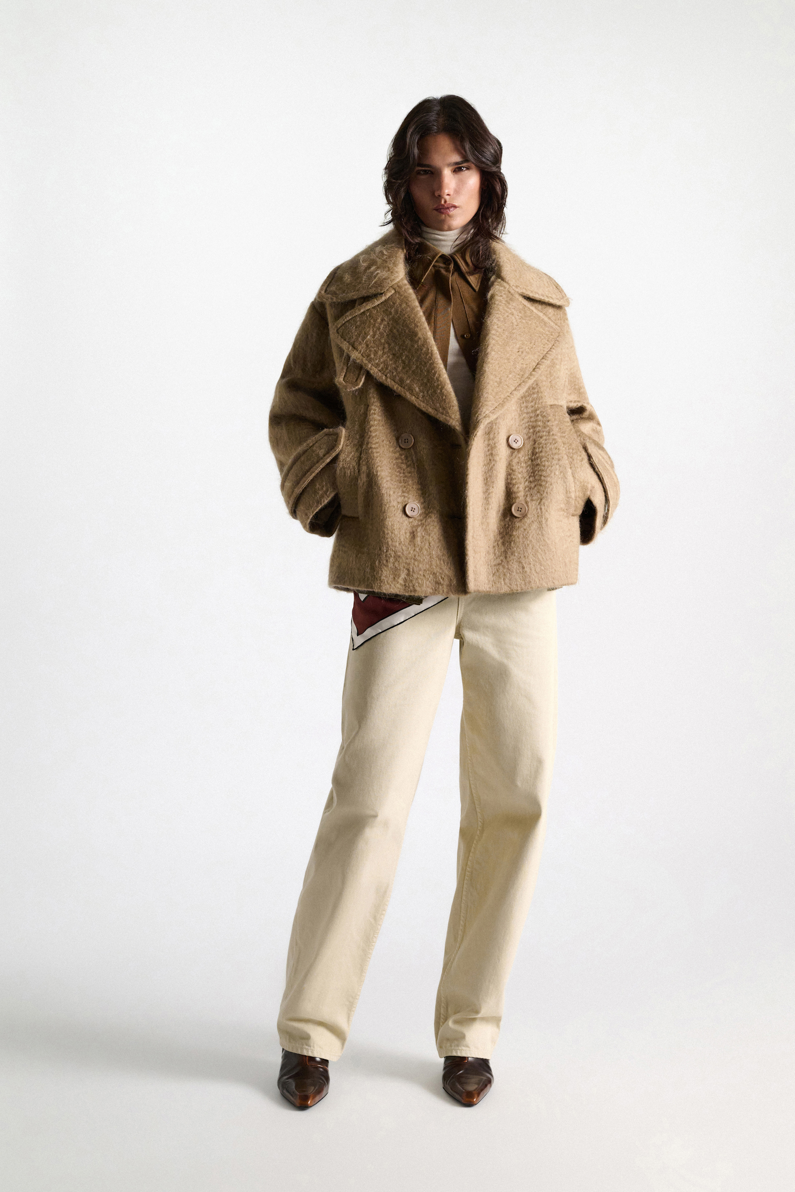Dorothee Schumacher Jacke aus Mohair-Wollmischung trench