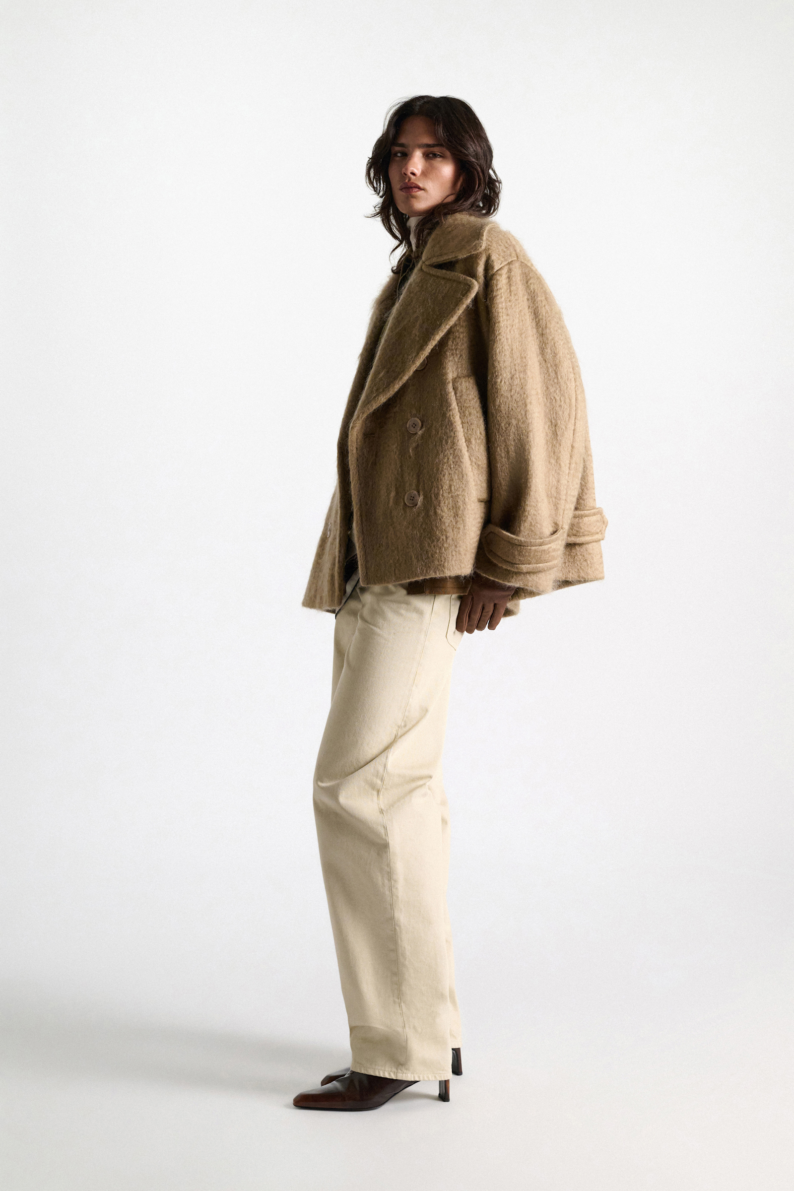Dorothee Schumacher Jacke aus Mohair-Wollmischung trench