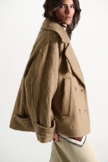 Dorothee Schumacher Wool-mohair jacket trench