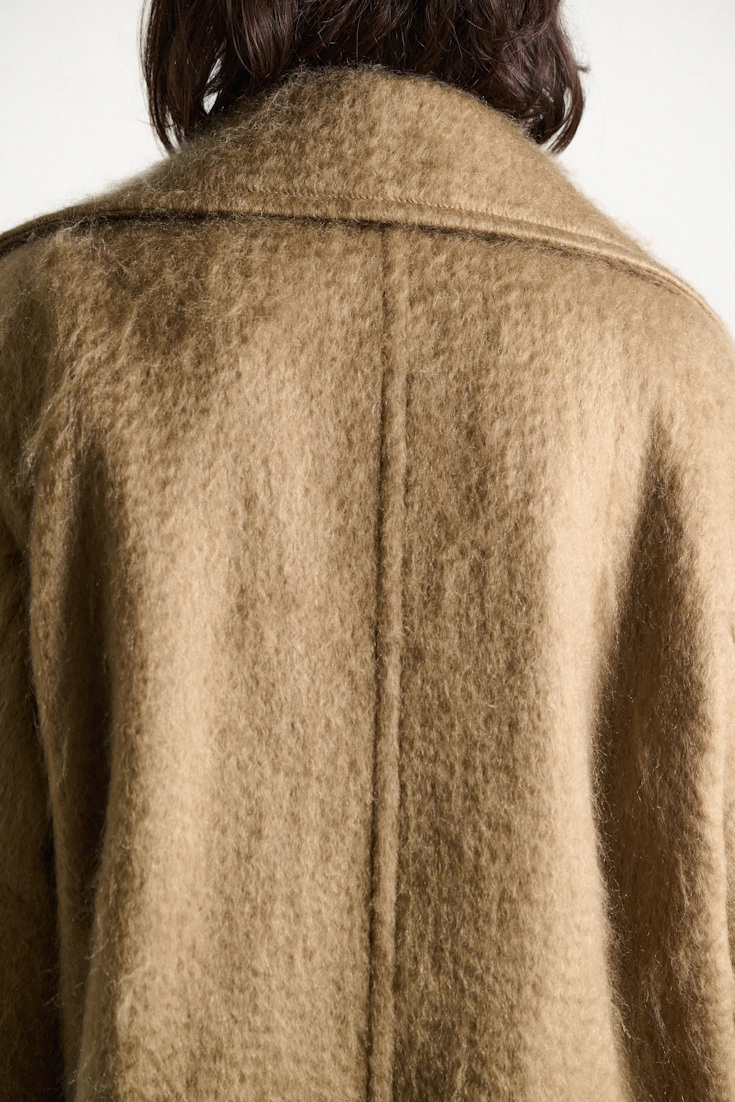 Dorothee Schumacher Jacke aus Mohair-Wollmischung trench