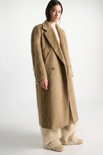 Dorothee Schumacher Wool-mohair coat trench