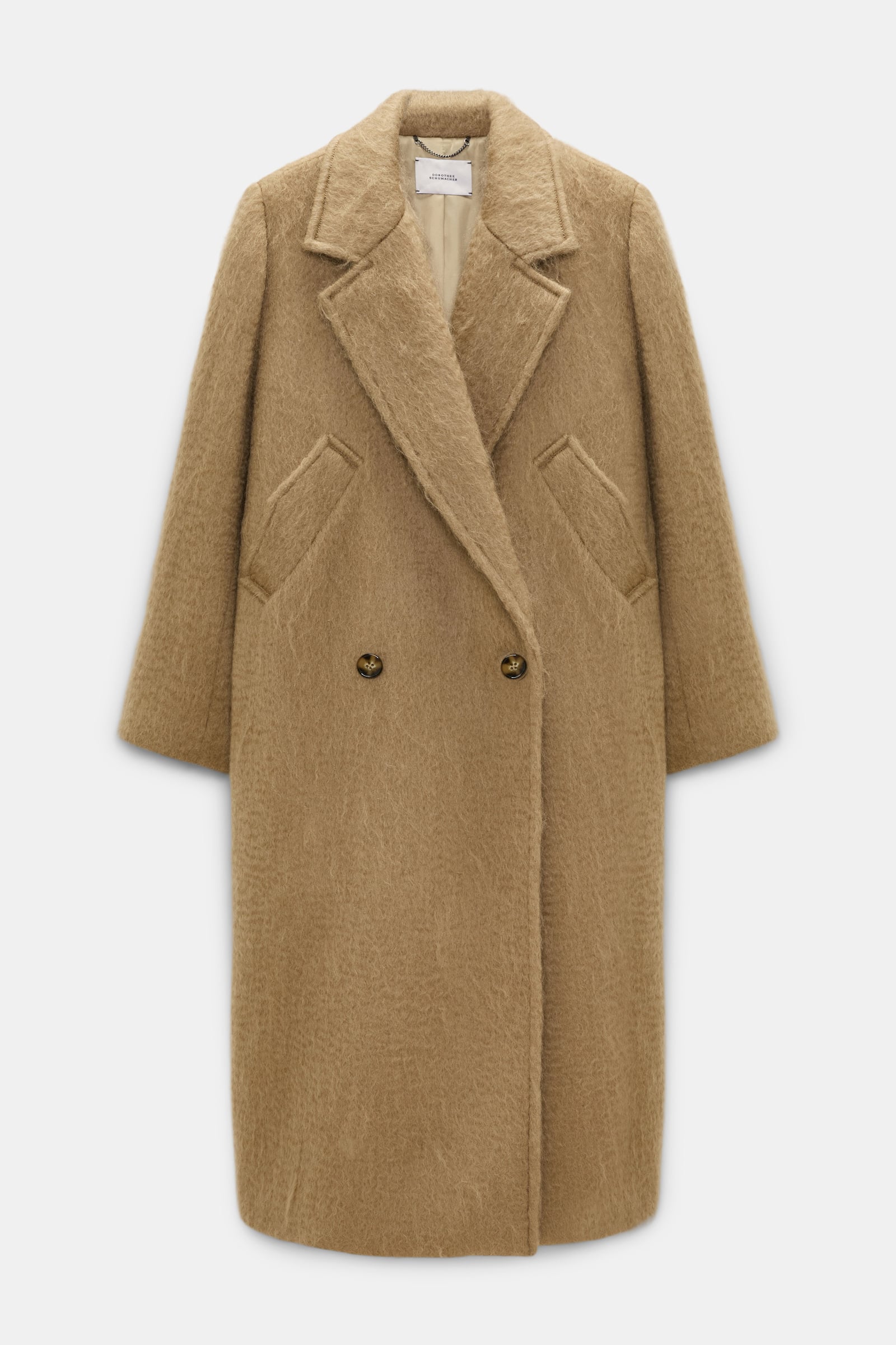 Dorothee Schumacher Wool-mohair coat trench
