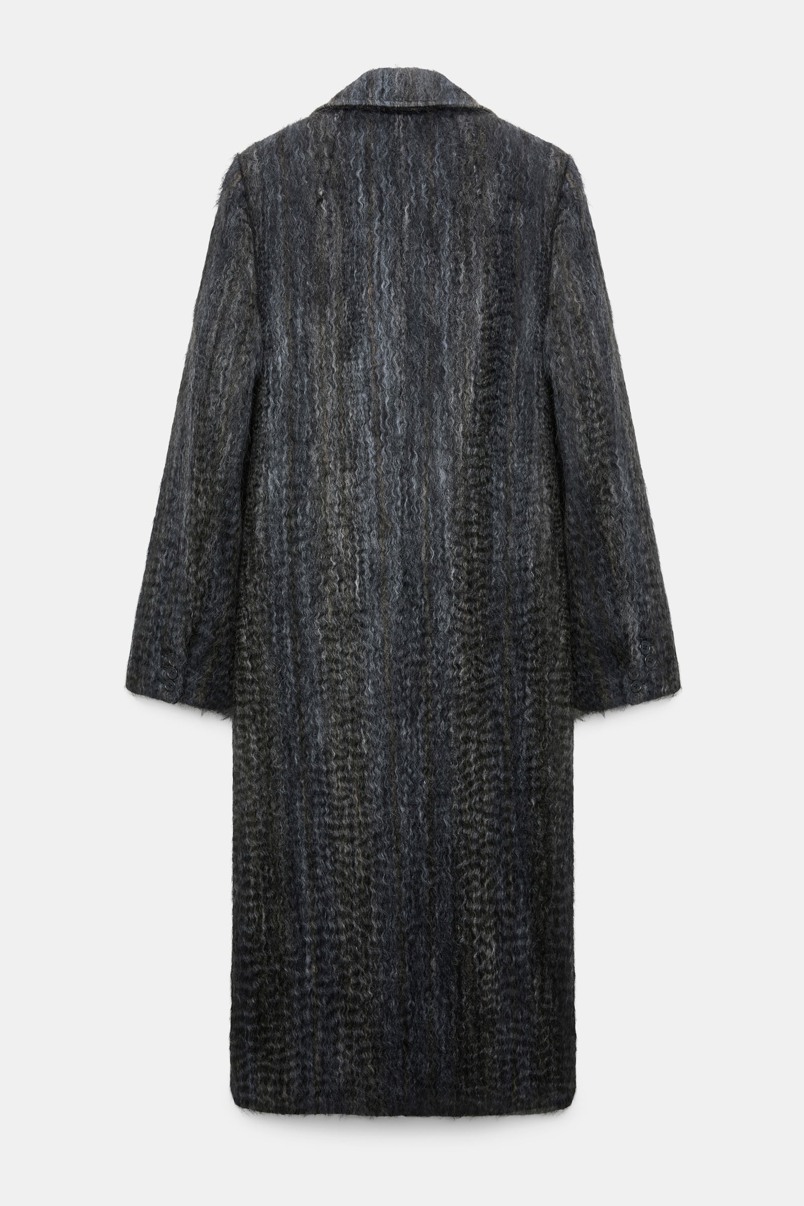 Dorothee Schumacher Wool-mohair coat anthra melange