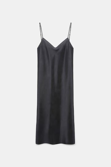 Dorothee Schumacher Hemdblusenkleid aus Guipurespitze smoked pearl