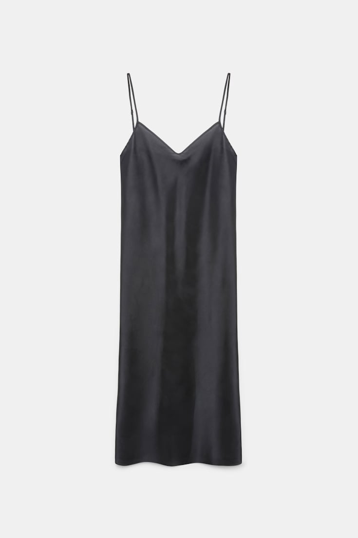 Dorothee Schumacher Guipure lace shirtdress smoked pearl