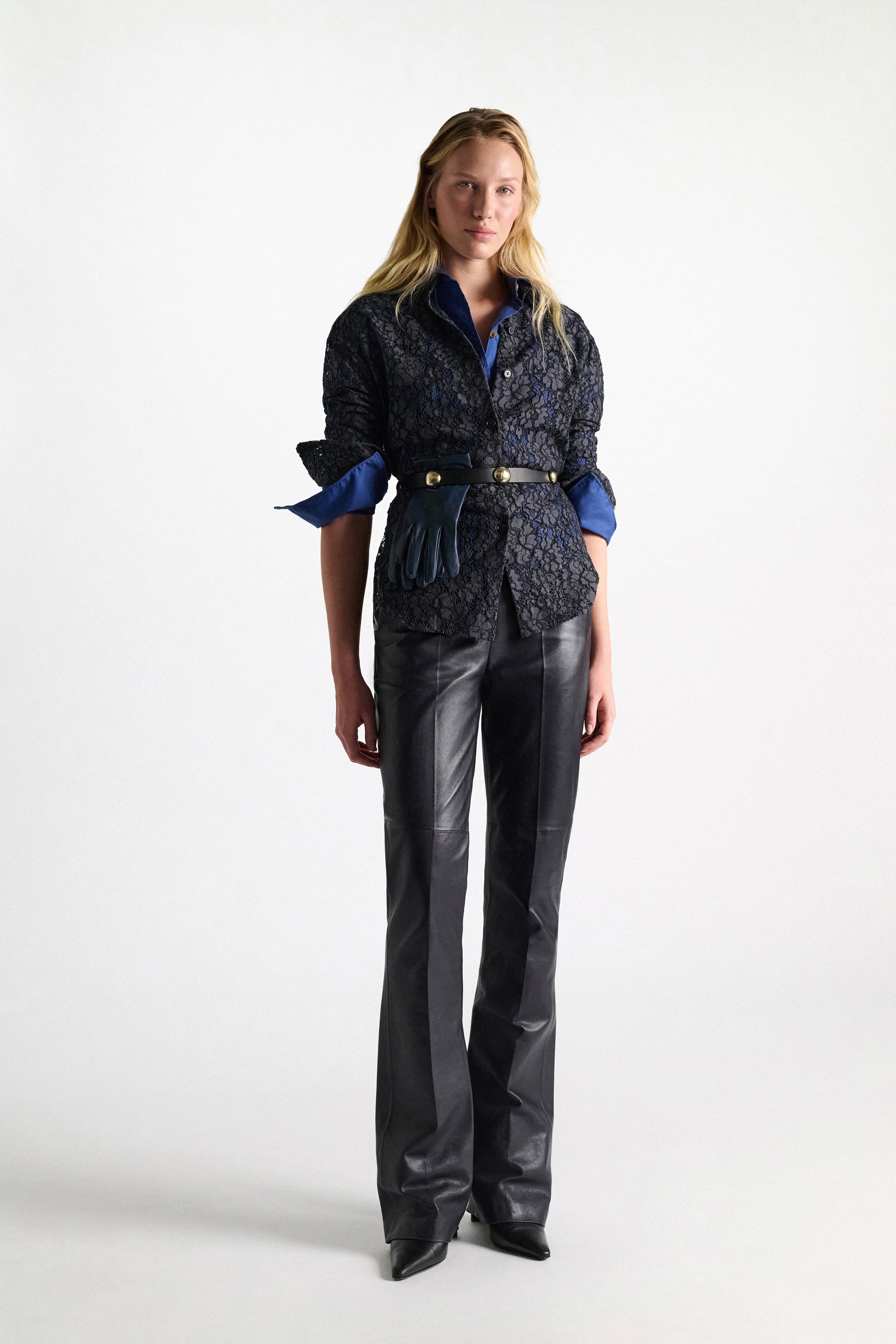 Dorothee Schumacher レースブラウス POWERFUL LACE blouse | Dorothee Schumacher