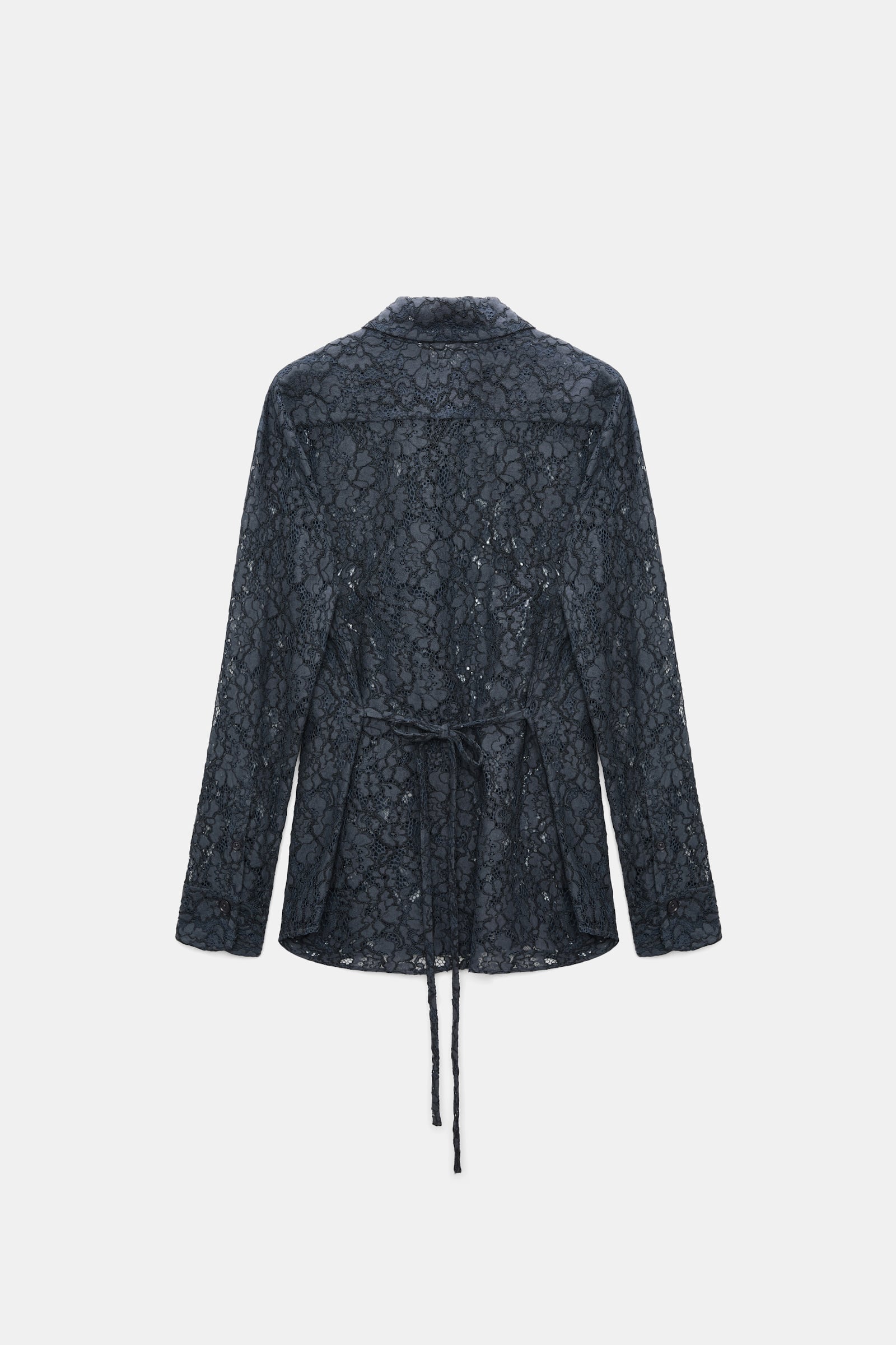 Dorothee Schumacher Guipure lace shirt smoked pearl