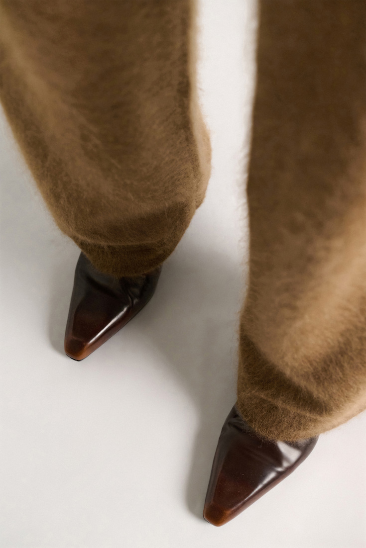 Dorothee Schumacher Brushed boxcalf ankle boots brown brush off