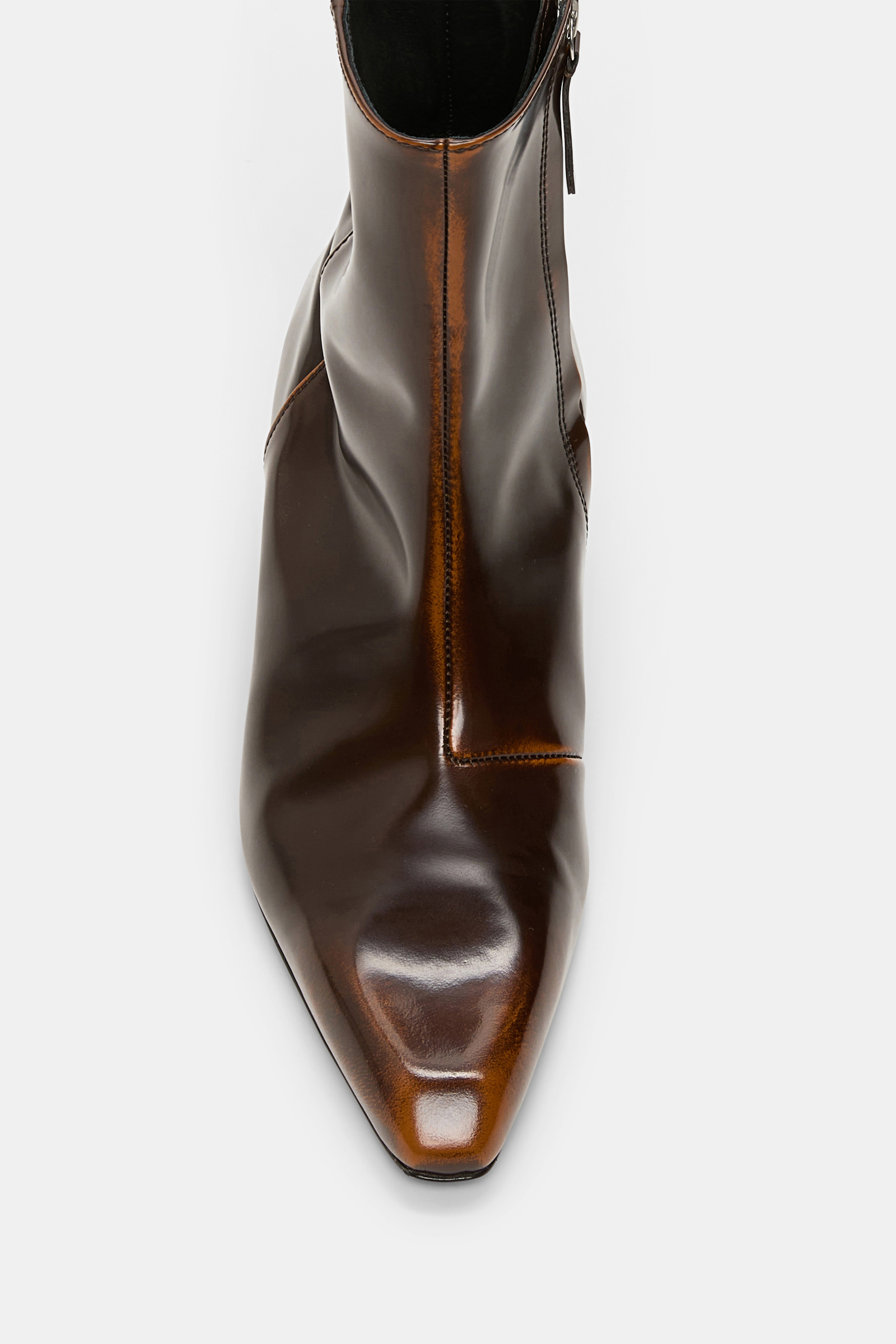 Dorothee Schumacher Brushed boxcalf ankle boots brown brush off