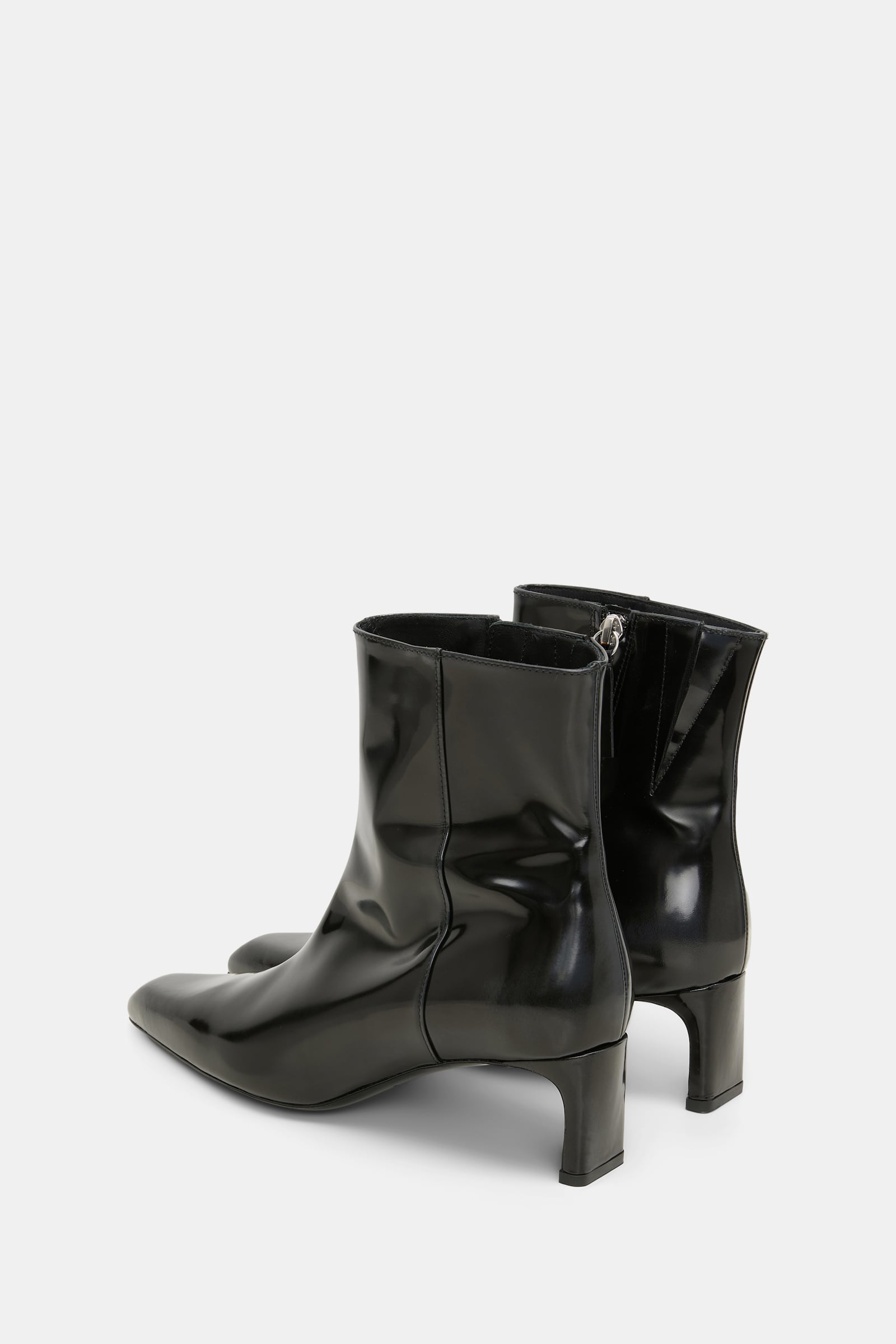 Dorothee Schumacher Brushed boxcalf ankle boots black