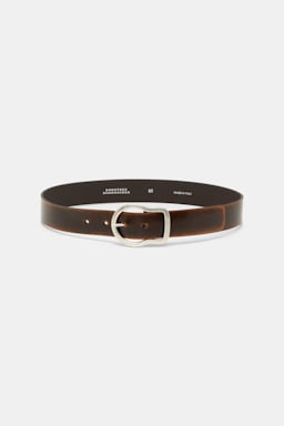 Dorothee Schumacher Brushed boxcalf belt brown brush off
