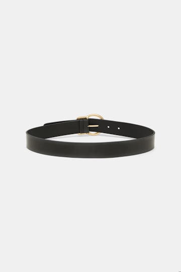 Dorothee Schumacher Brushed boxcalf belt grey brush off