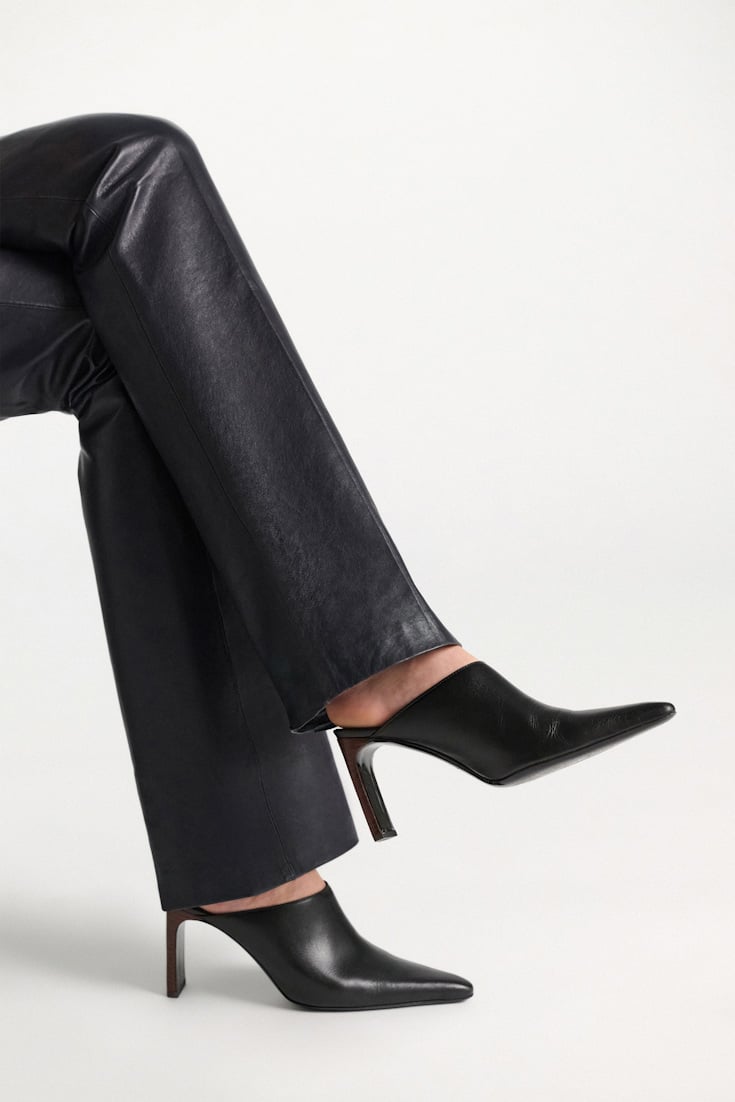 Dorothee Schumacher Calfskin mules black