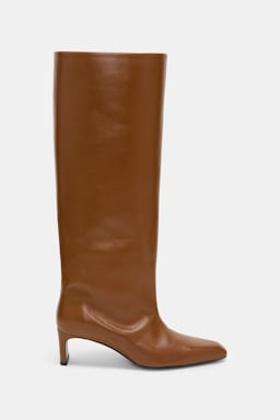 Dorothee Schumacher Tall boots with straight shaft hazelnut
