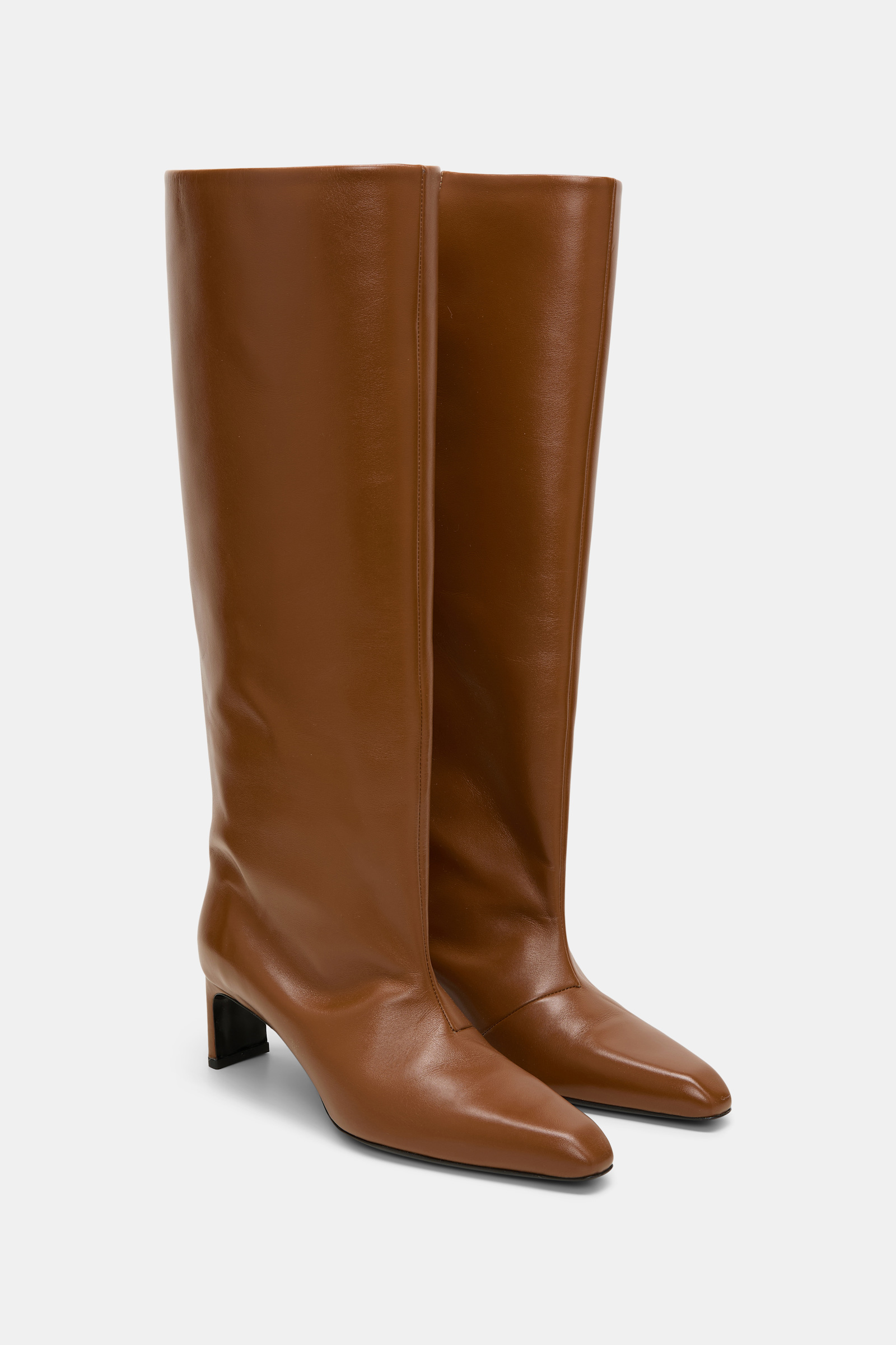 Dorothee Schumacher Tall boots with straight shaft hazelnut