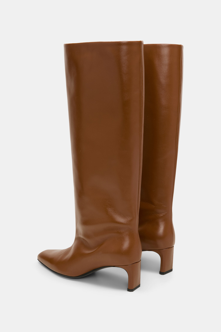 Dorothee Schumacher Tall boots with straight shaft hazelnut