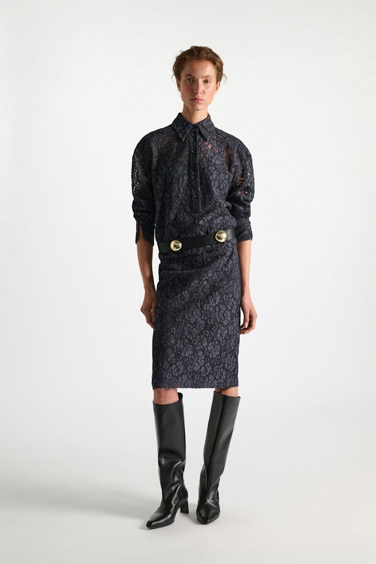 Dorothee Schumacher Tall boots with straight shaft black