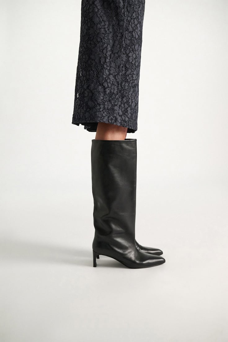 Dorothee Schumacher Tall boots with straight shaft black