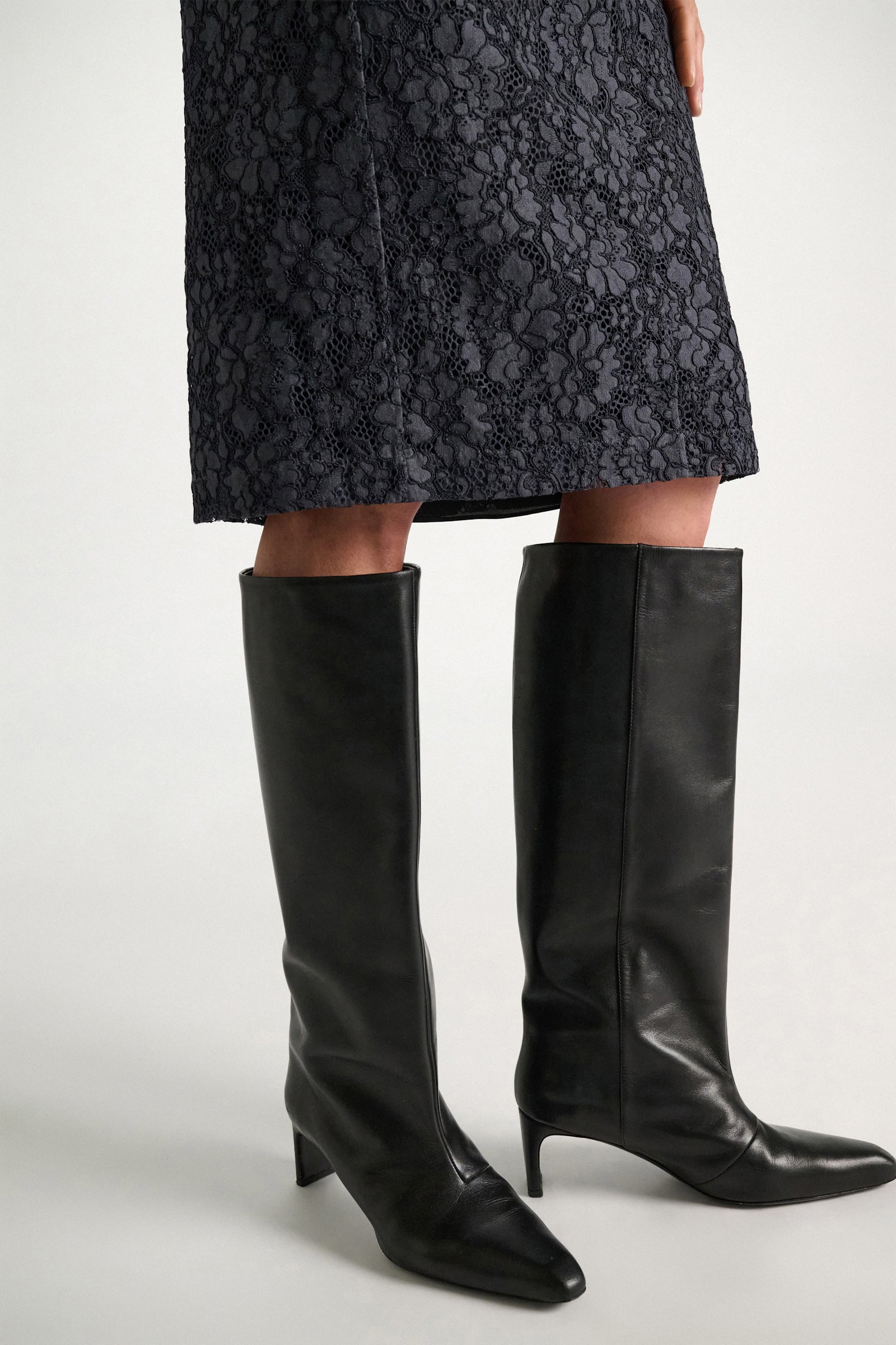 Dorothee Schumacher Tall boots with straight shaft black