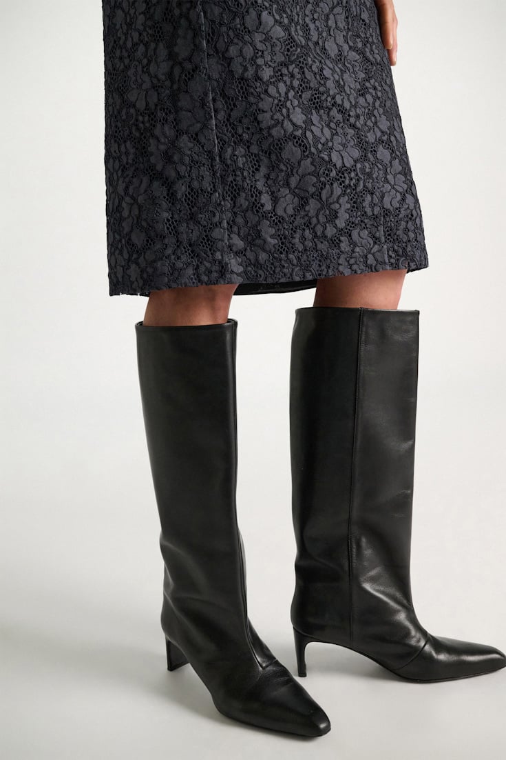 Dorothee Schumacher Tall boots with straight shaft black