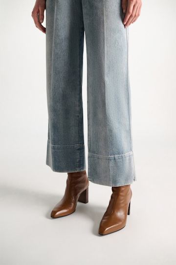 Dorothee Schumacher Calf leather ankle boots hazelnut