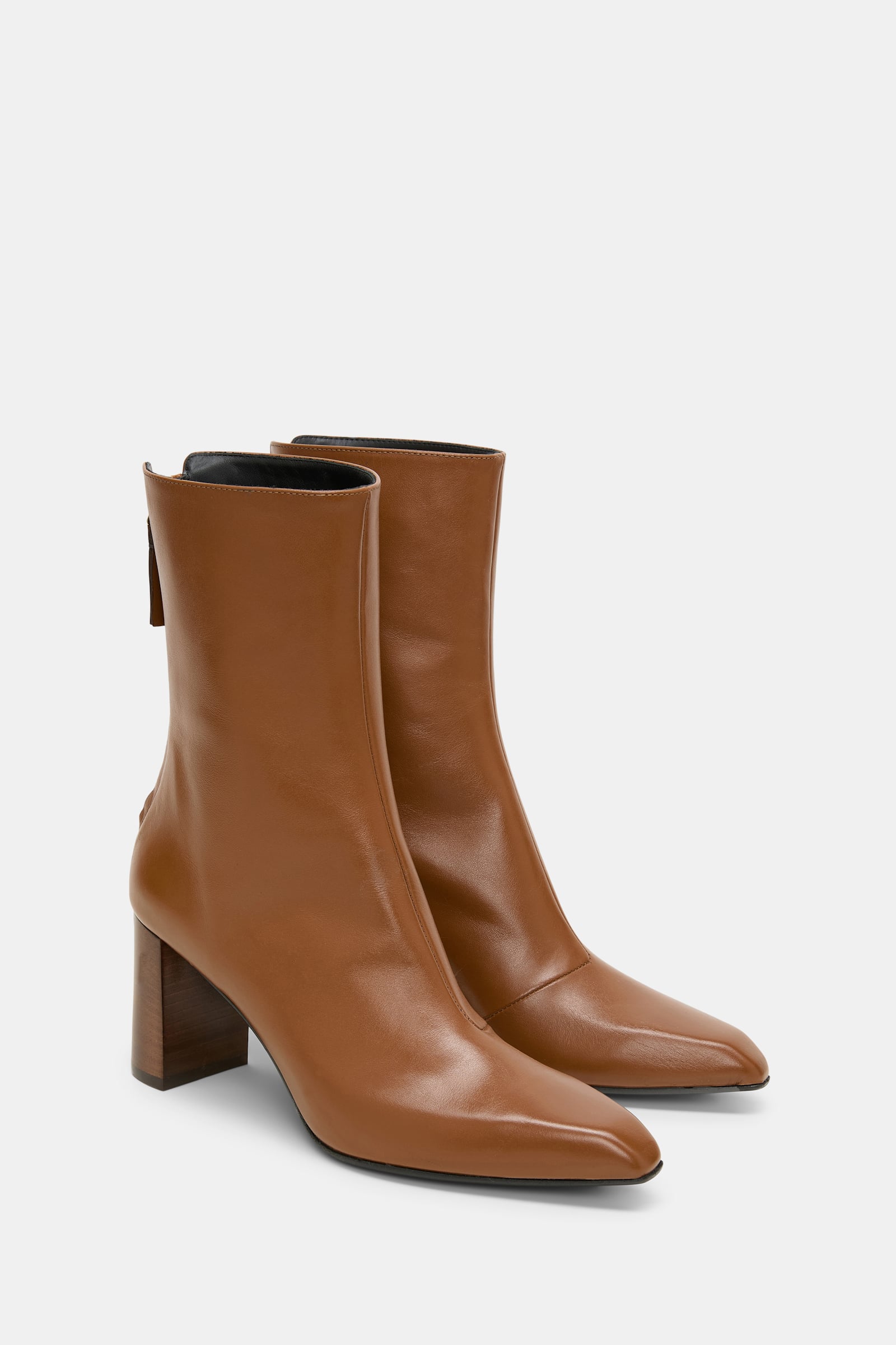 Dorothee Schumacher Calf leather ankle boots hazelnut