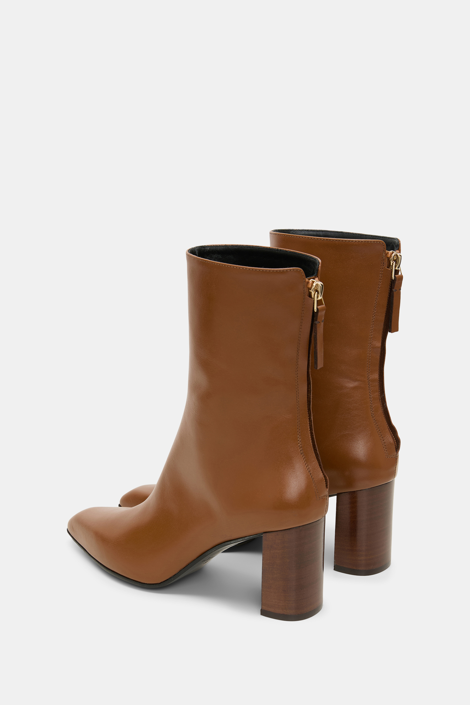 Dorothee Schumacher Calf leather ankle boots hazelnut