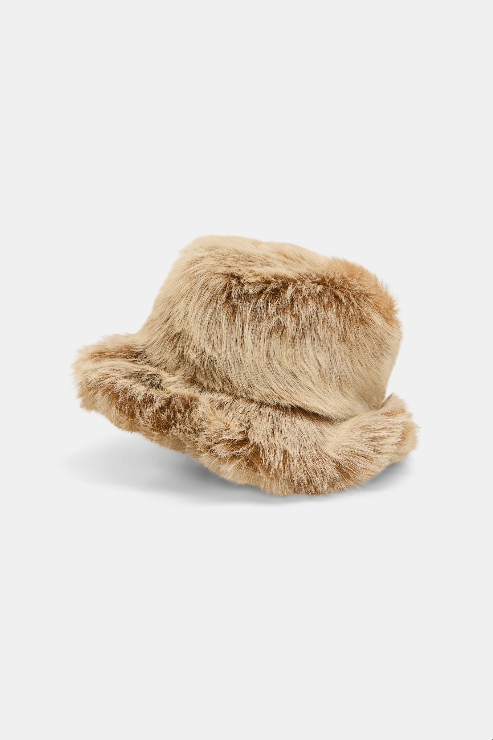 Dorothee Schumacher Lamb fur bucket hat saffron
