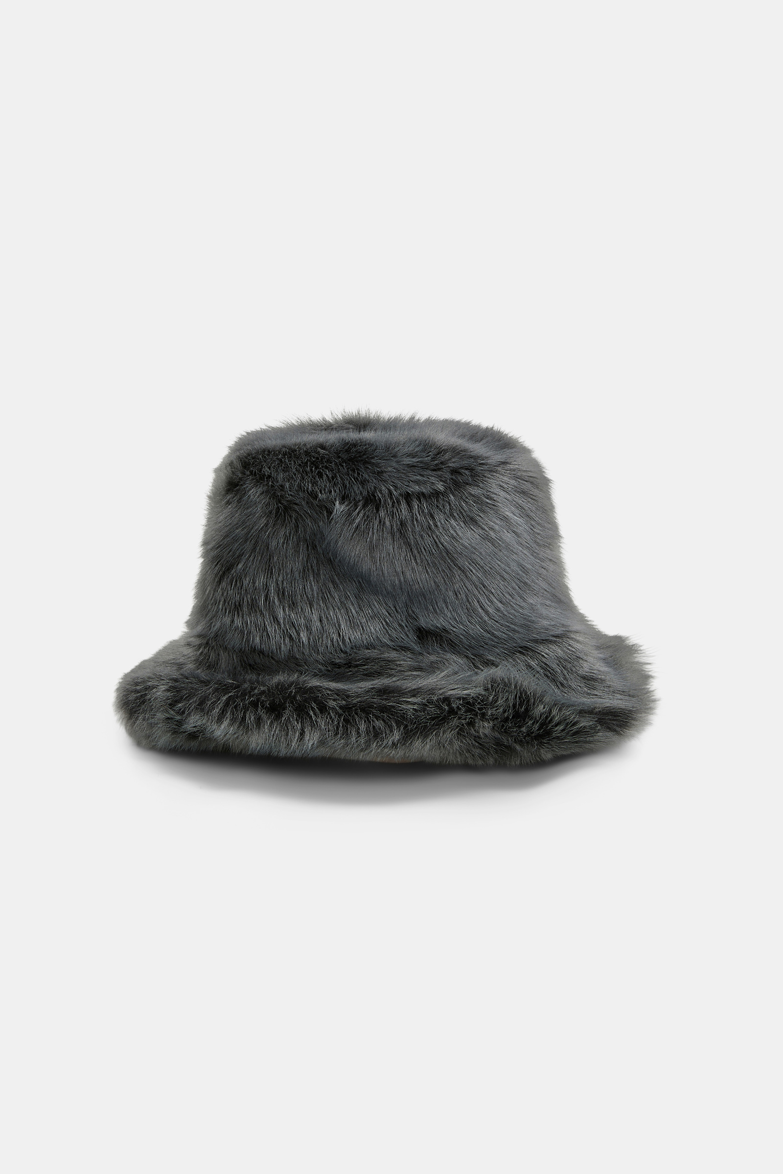 Dorothee Schumacher Lamb fur bucket hat anthracite