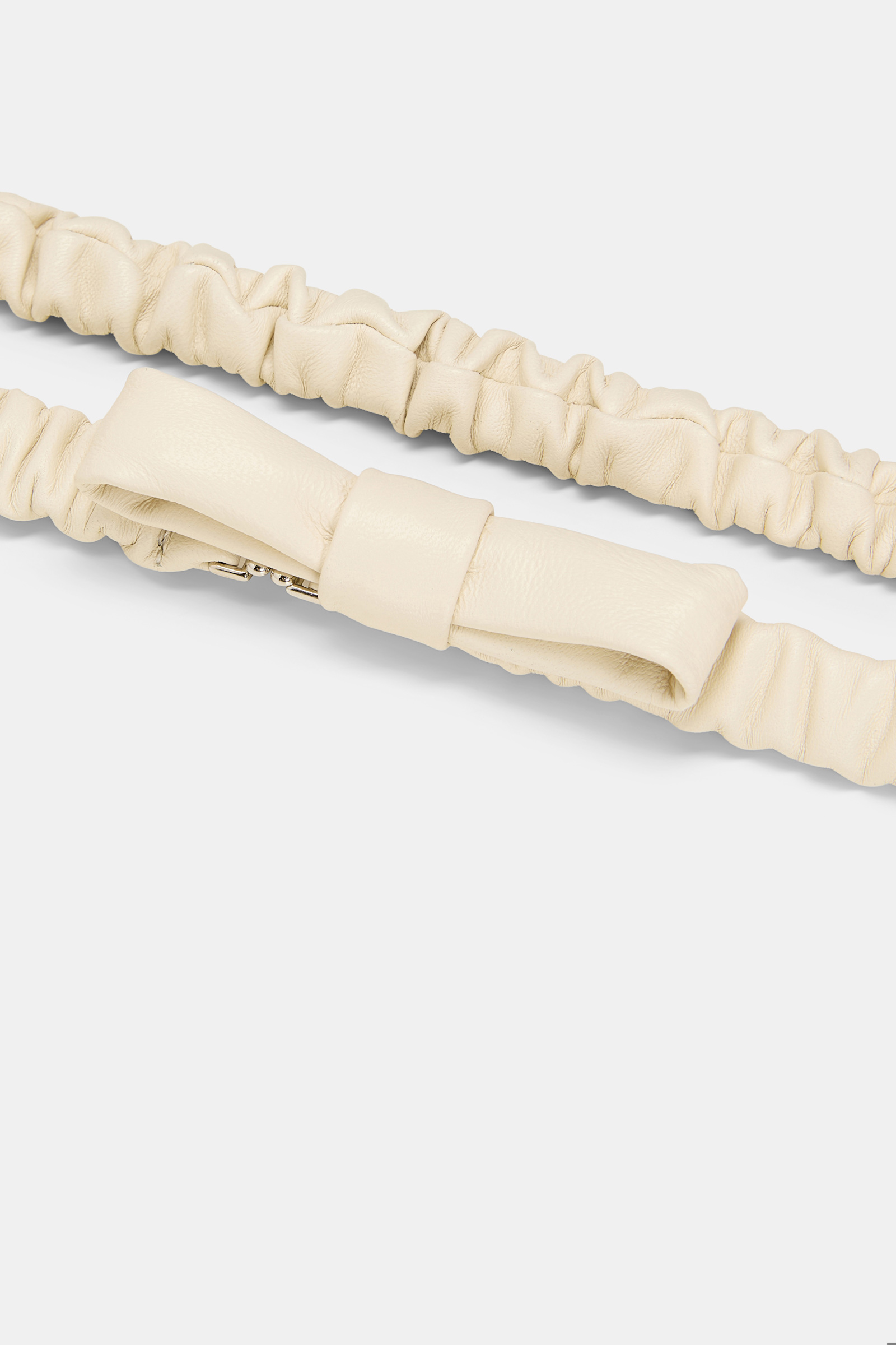 Dorothee Schumacher Dehnbarer elastischer Gürtel mit Schleife camellia white