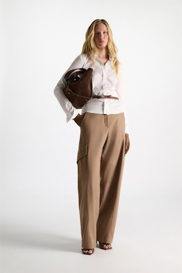 Dorothee Schumacher Dehnbarer elastischer Gürtel mit Schleife hazelnut