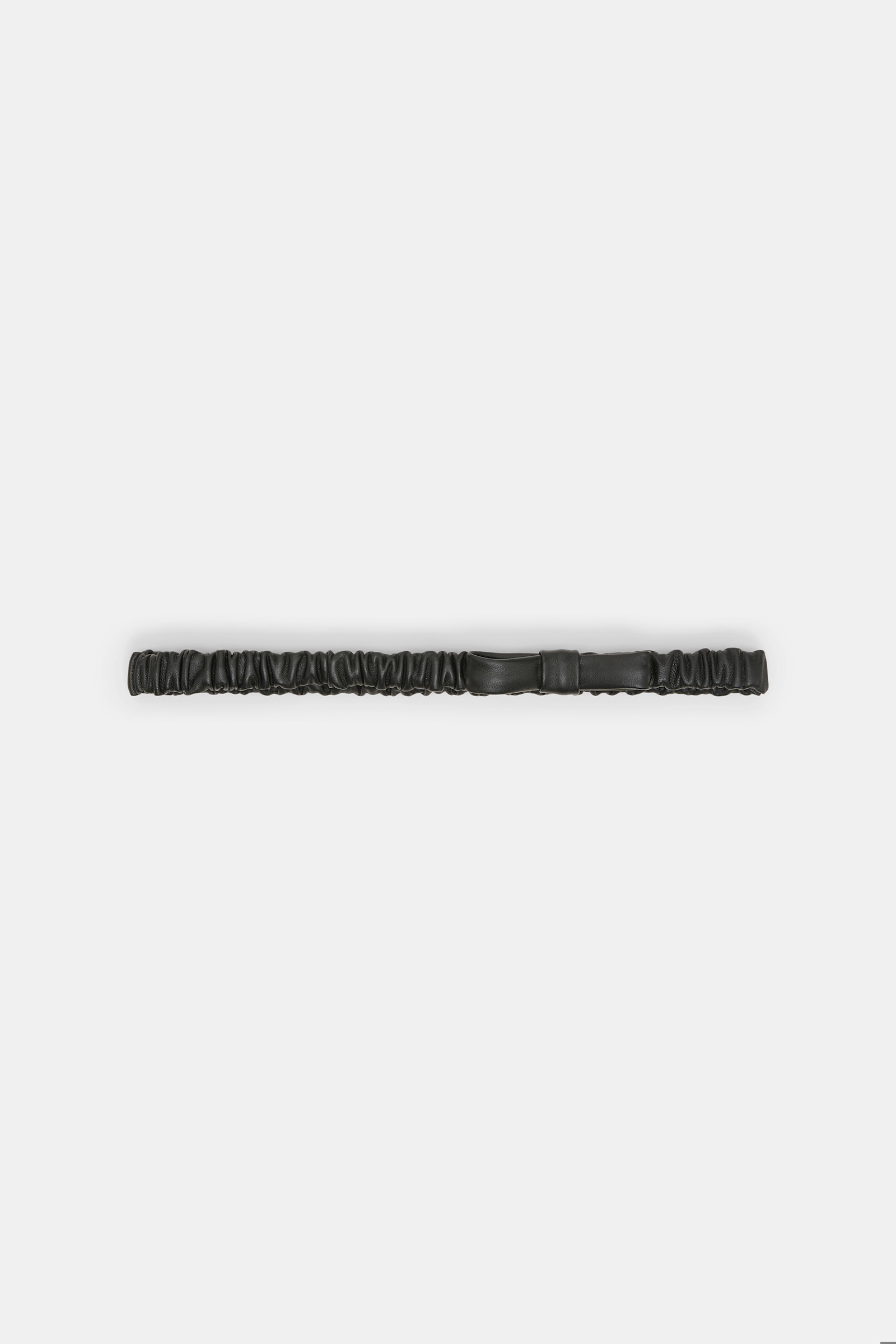 Dorothee Schumacher Dehnbarer elastischer Gürtel mit Schleife black