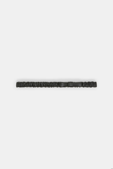 Dorothee Schumacher Dehnbarer elastischer Gürtel mit Schleife black