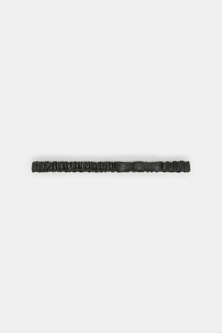 Dorothee Schumacher Dehnbarer elastischer Gürtel mit Schleife black