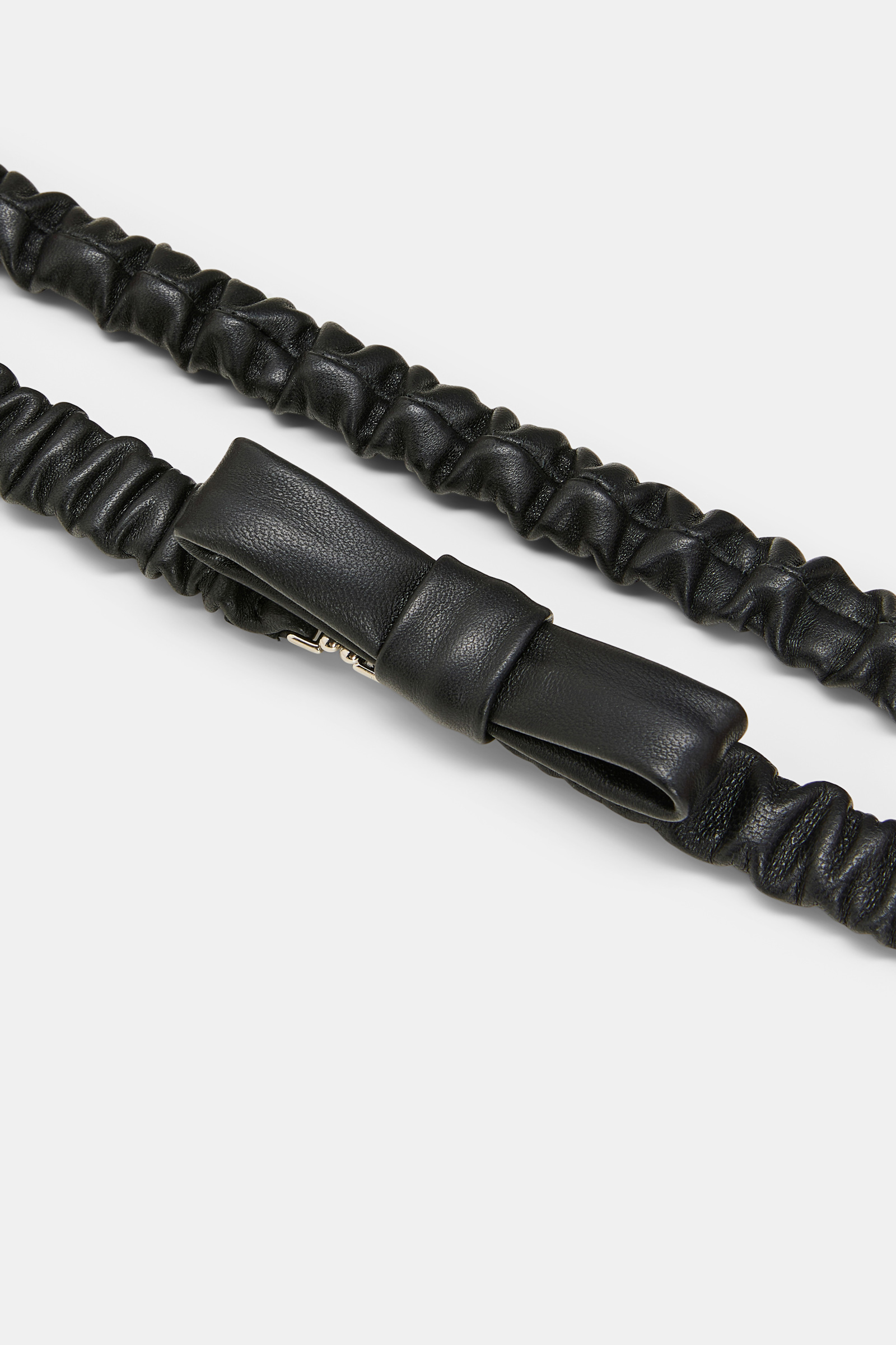 Dorothee Schumacher Dehnbarer elastischer Gürtel mit Schleife black