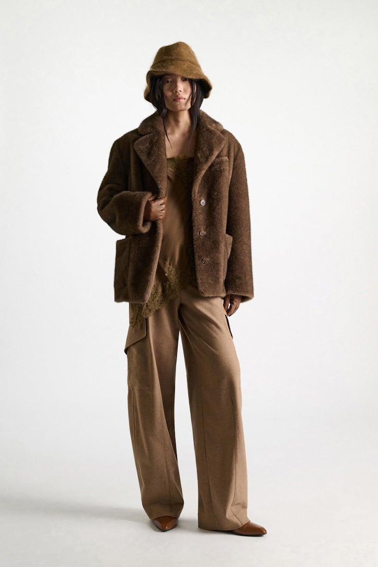 Dorothee Schumacher Lambskin gloves hazelnut
