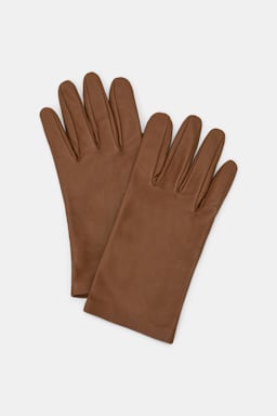 Dorothee Schumacher Handschuhe aus Lammleder hazelnut