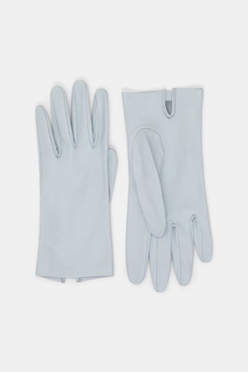 Dorothee Schumacher Lambskin gloves winter blue