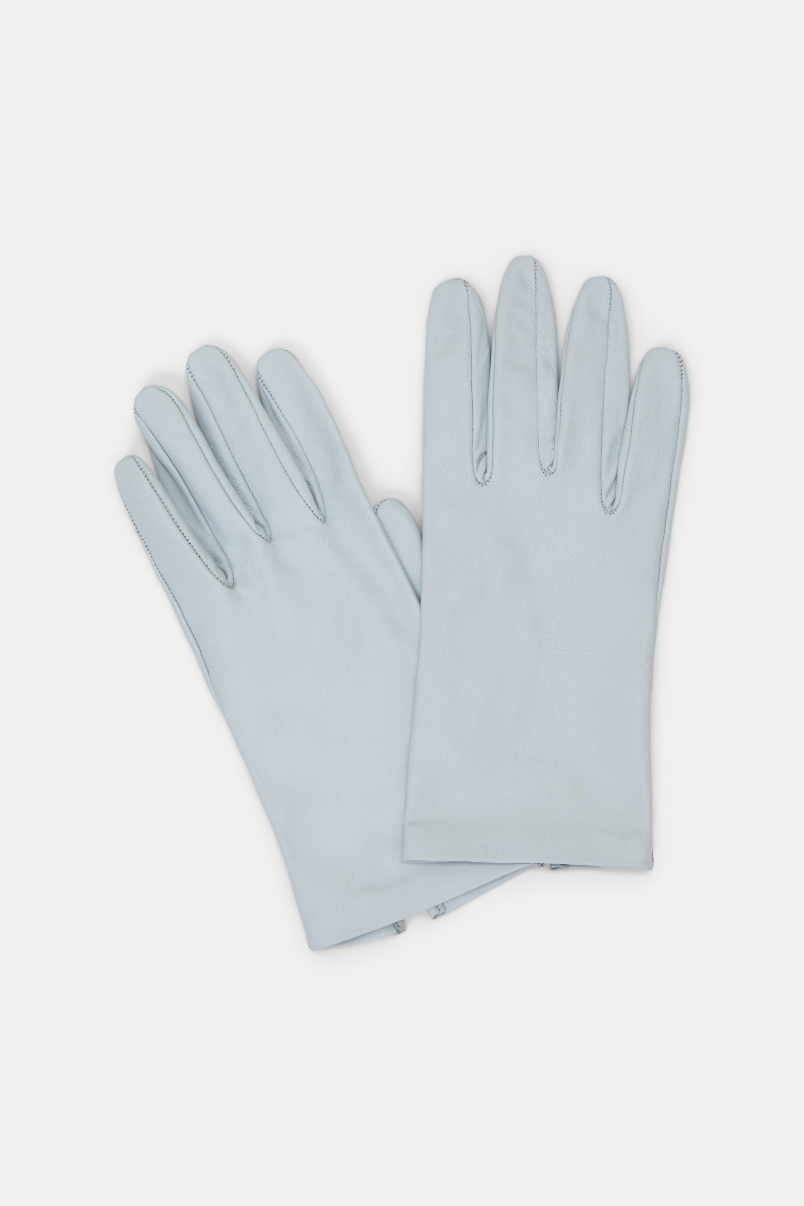 Dorothee Schumacher Lambskin gloves winter blue