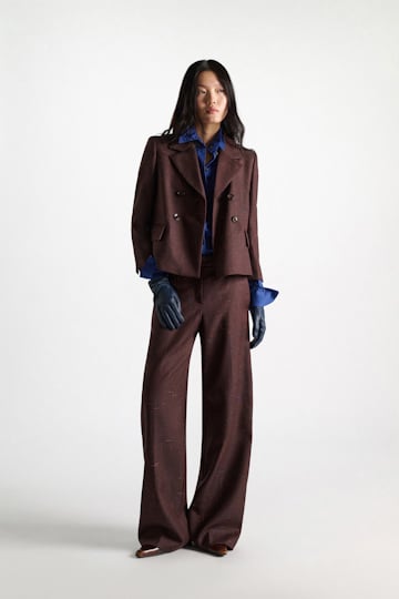 Dorothee Schumacher Lambskin gloves dark cloud