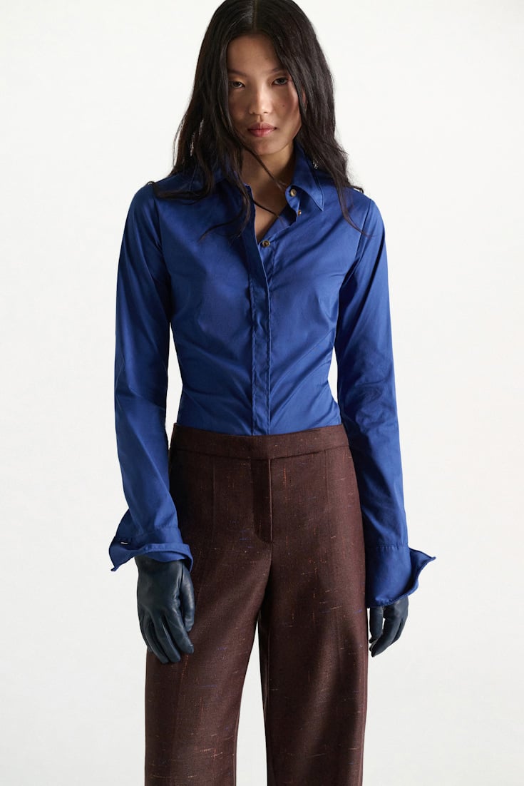 Dorothee Schumacher Lambskin gloves dark cloud