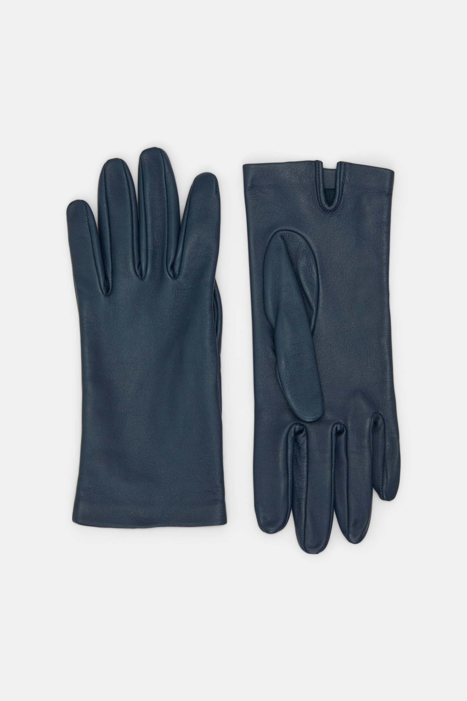 Dorothee Schumacher Lambskin gloves dark cloud