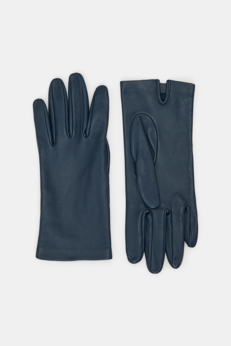 Dorothee Schumacher Lambskin gloves dark cloud