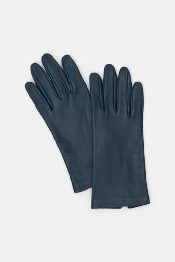 Dorothee Schumacher Lambskin gloves dark cloud