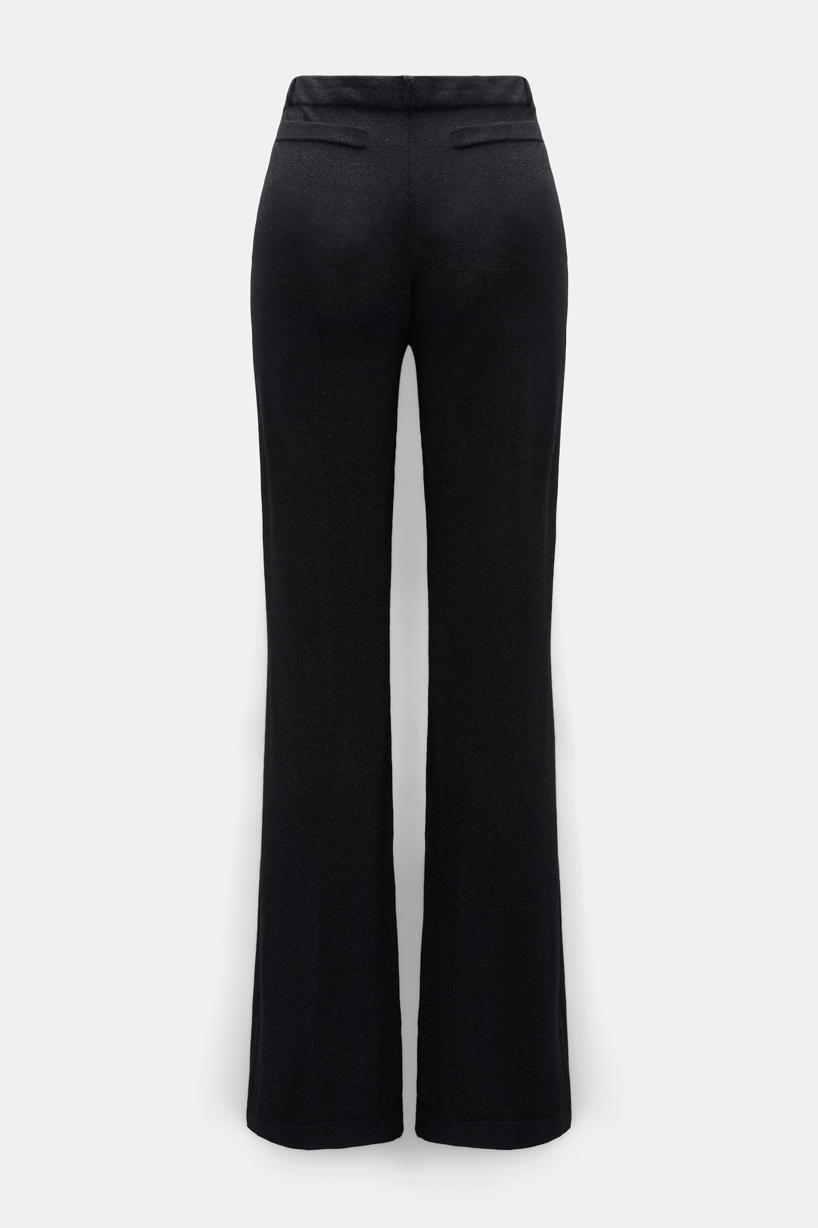 Dorothee Schumacher Strickhose aus Lurex-Merino-Mix vinyl black Product Detail View